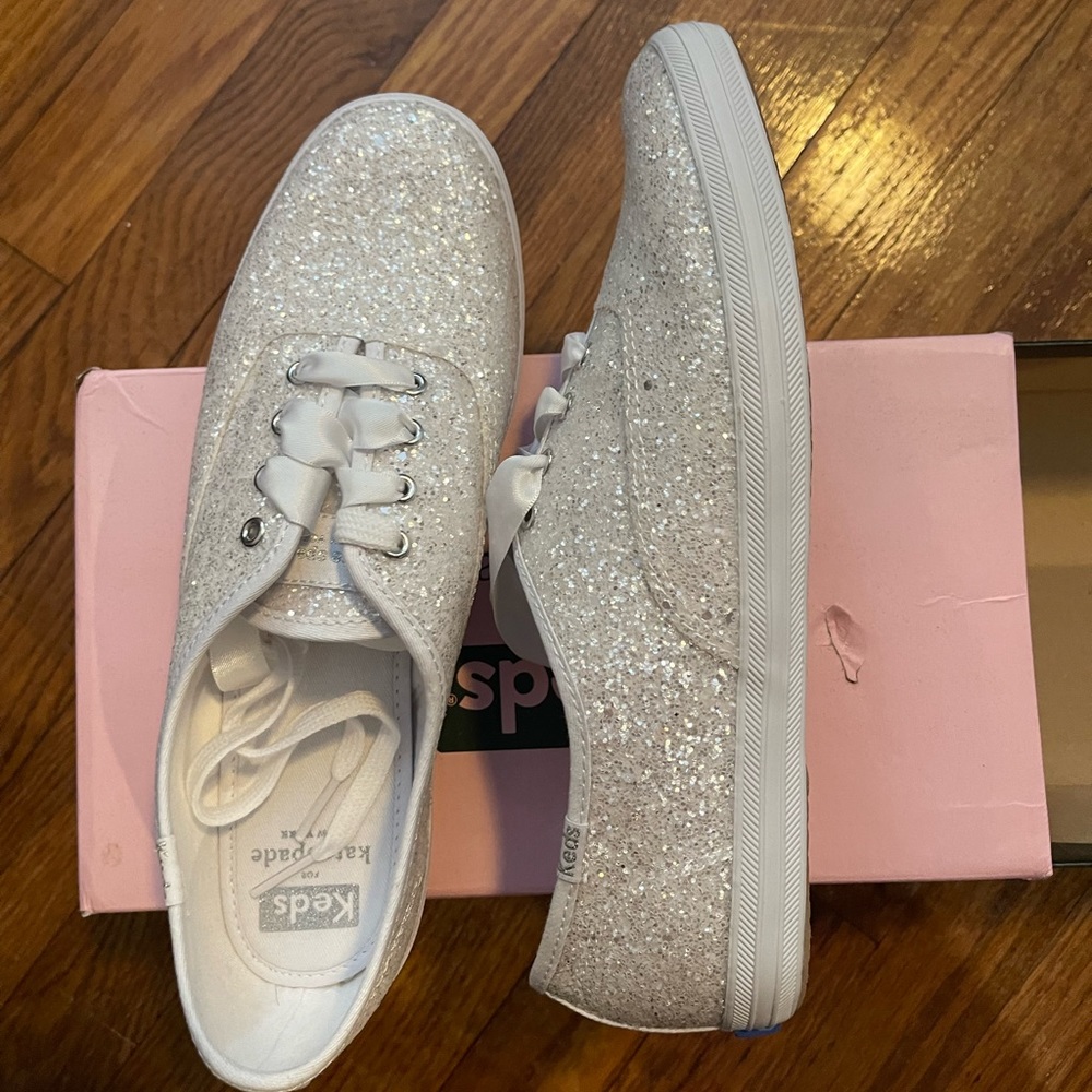 Kate spade x keds bridal shoes